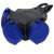 Orno AE-13209(GS) Taller Schuko Enchufe Exterior Impermeable IP44 3x2P + E Schuko Negro